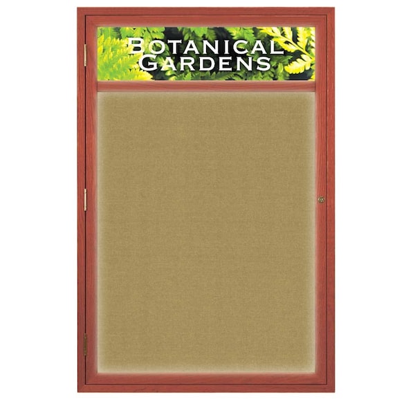 Open Faced Traditional Rounded Corkboard